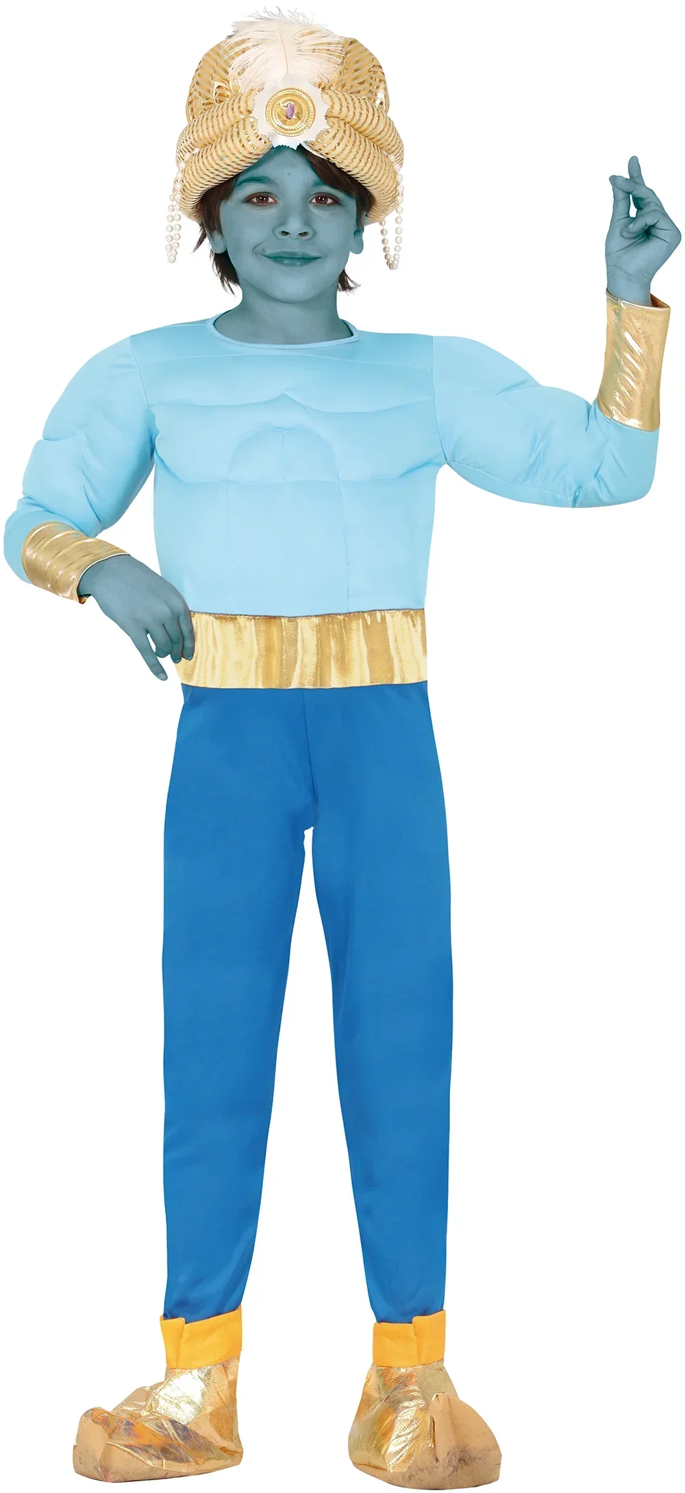 Disfraz de Genio de Aladino para Niño