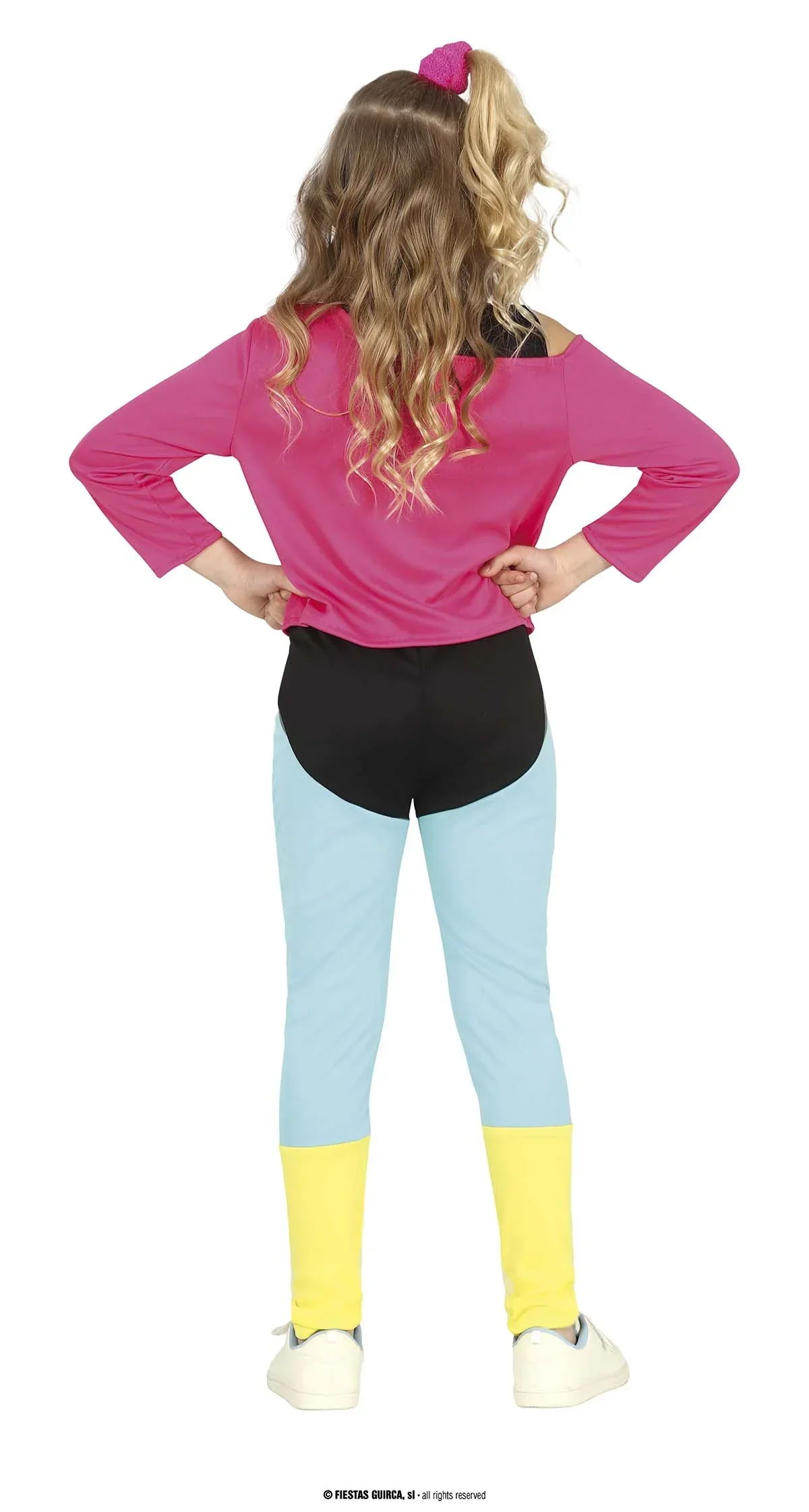 Disfraz de Gimnasta Años 80 para Niña - Image 2