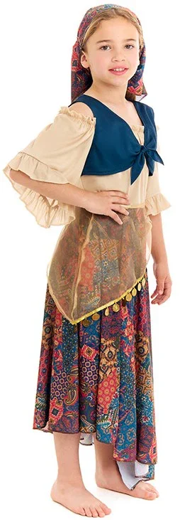 Disfraz de Gitana Zíngara para Niña - Image 3