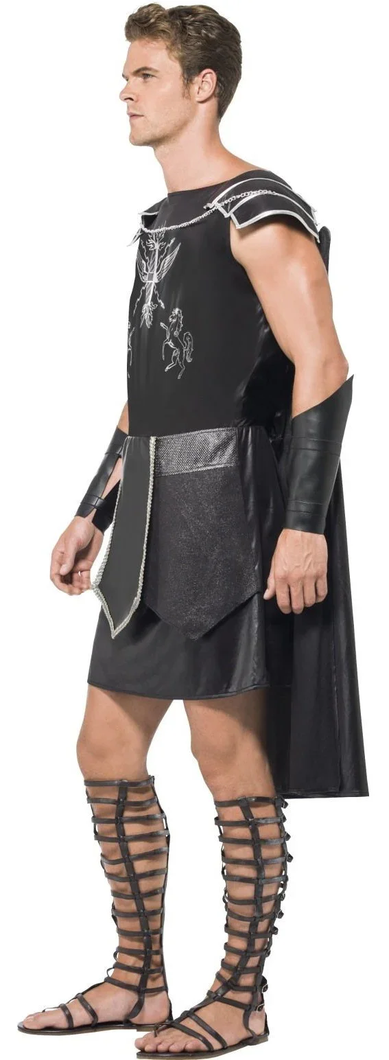Disfraz de Gladiador Negro para Hombre - Image 3