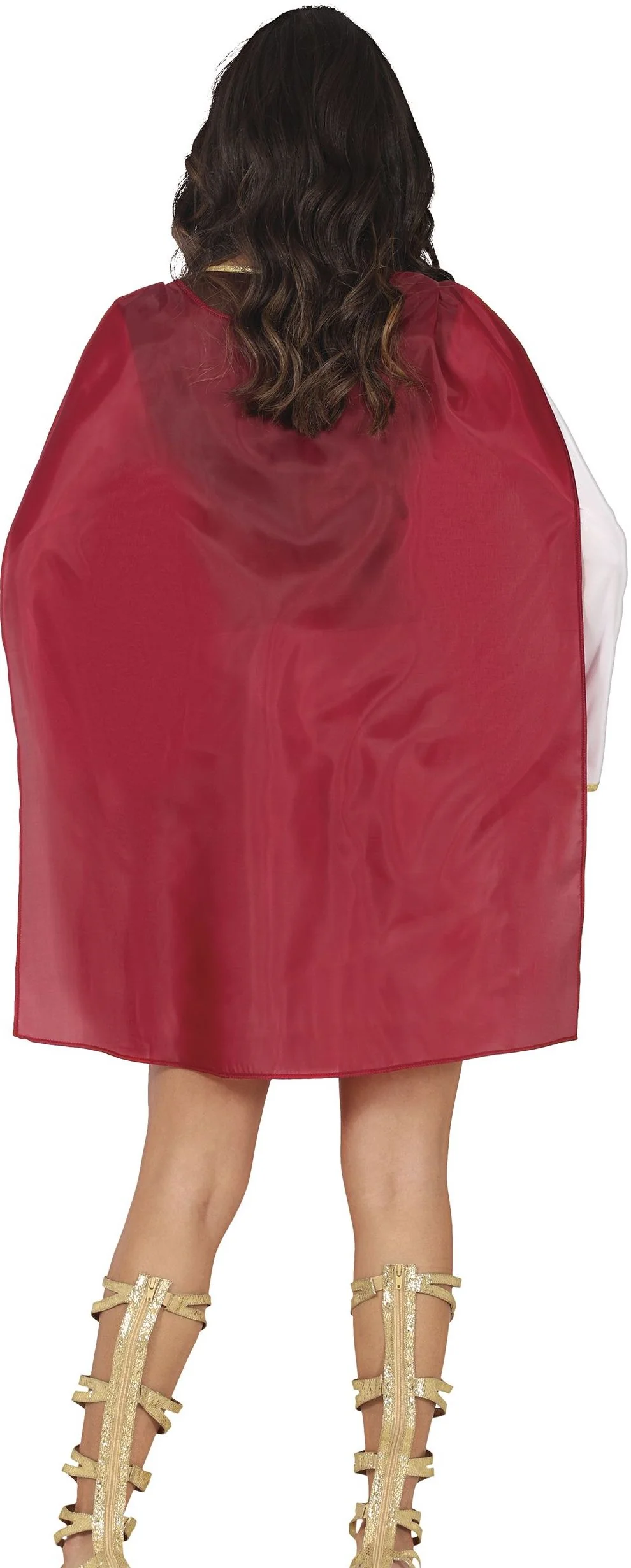 Disfraz de Gladiadora Romana con Capa para Mujer - Image 2