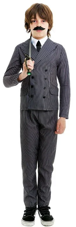 Disfraz de Padre Gótico Elegante para Niño