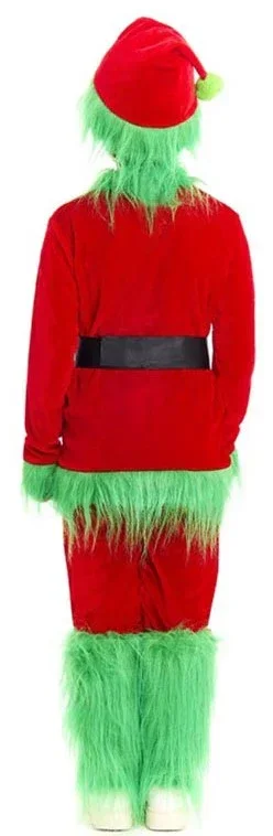Disfraz de Grinch con Pelo Verde para Niño - Image 2