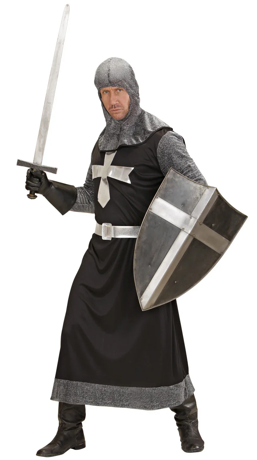 Disfraz de Caballero Hospitalario Medieval para Hombre - Image 3