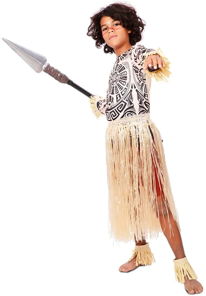 Disfraz de Guerrero Tribal Samoano para Niño - Image 2
