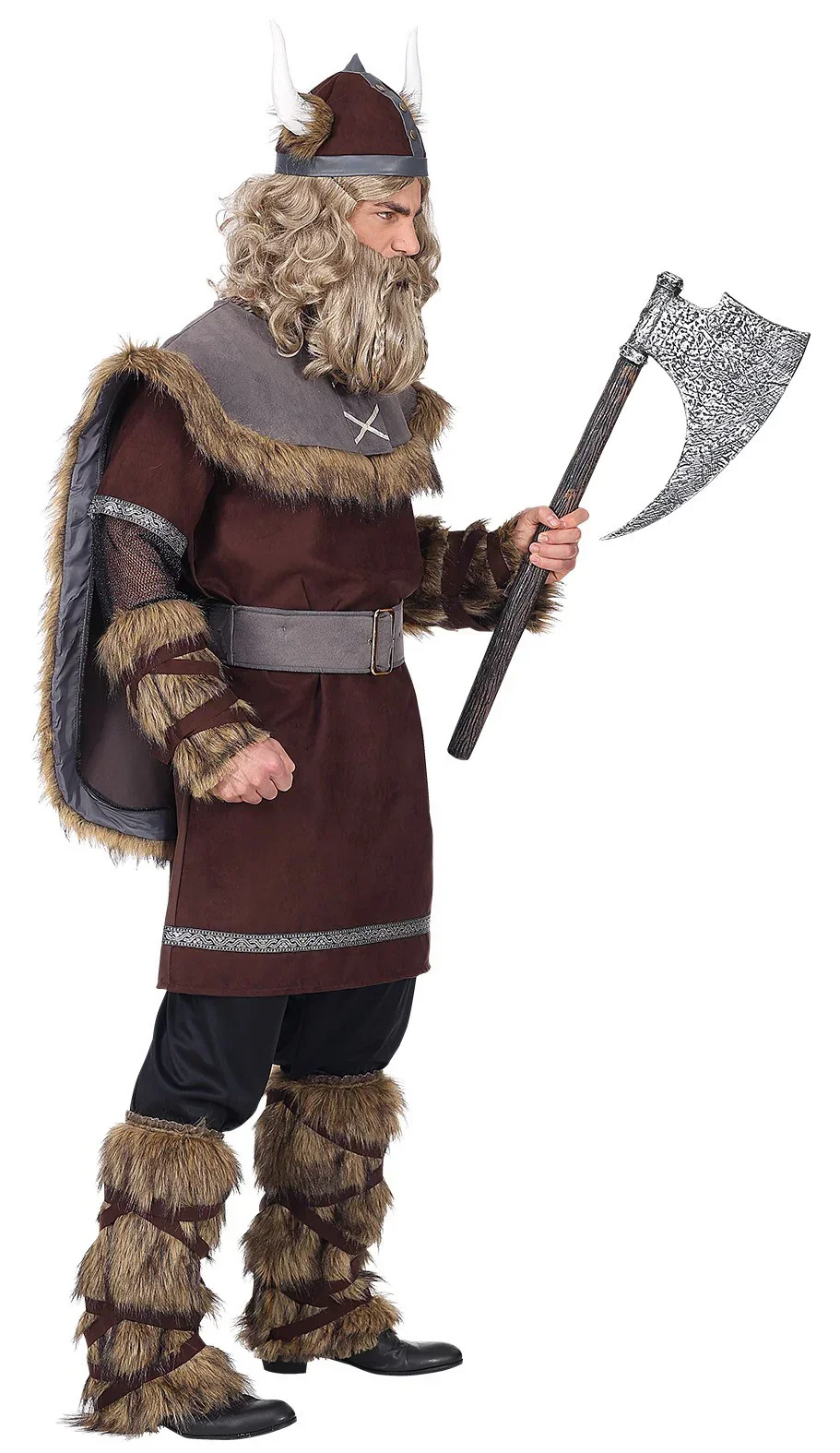 Disfraz de Guerrero Vikingo Premium para Hombre - Image 4