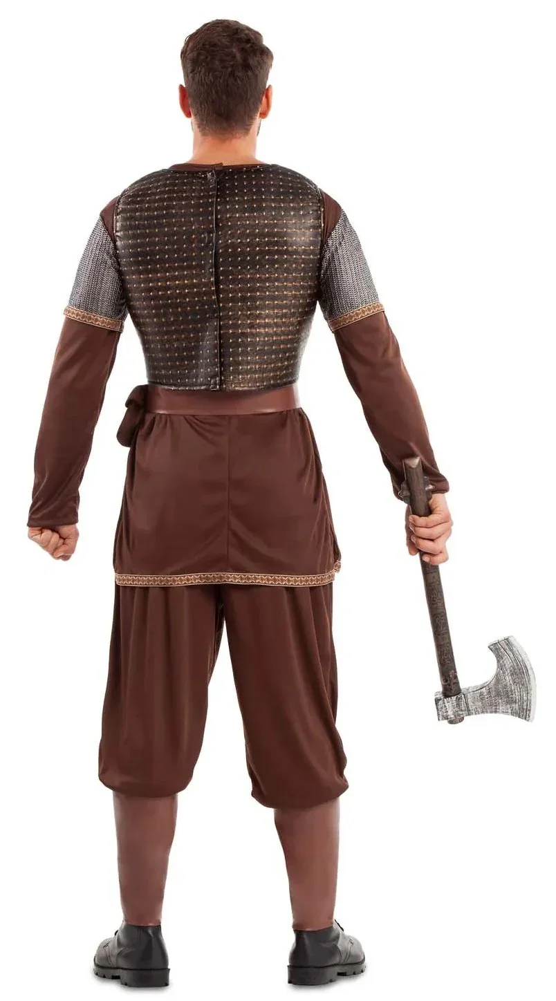 Disfraz de Guerrero Vikingo Ragnar para Hombre - Image 2