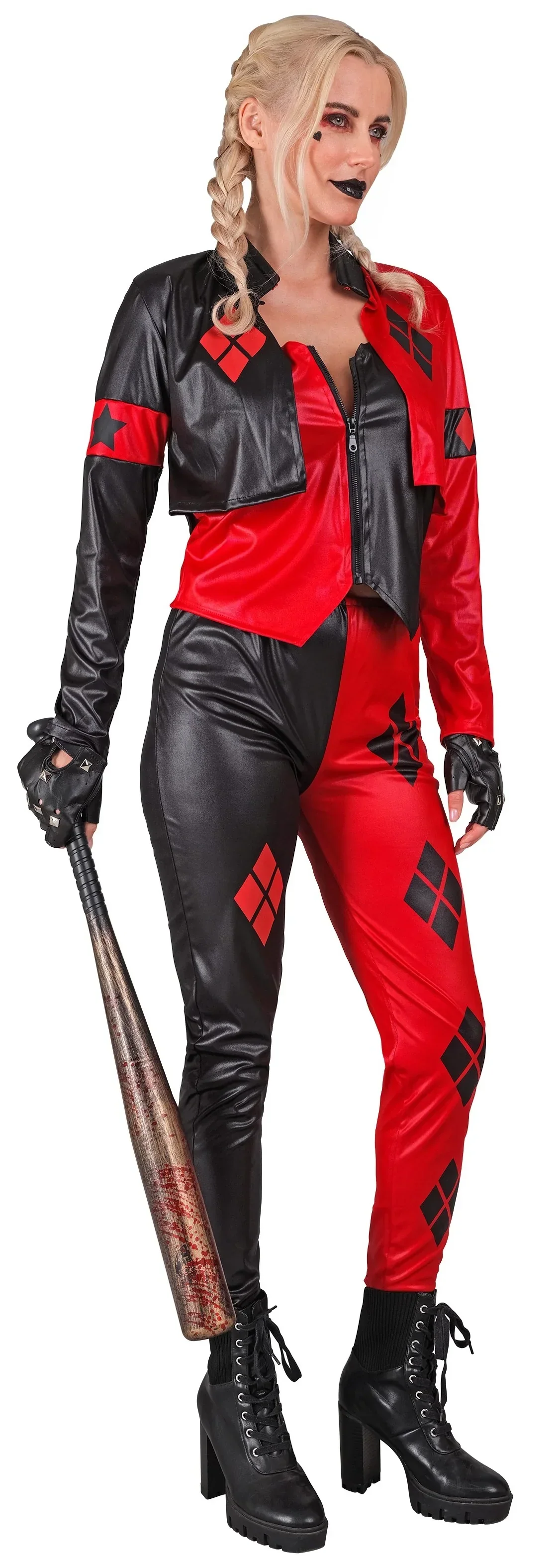 Disfraz de Harley Villana Malvada para Mujer - Image 3