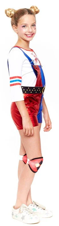 Disfraz de Harley Villana con Peto para Niña - Image 3