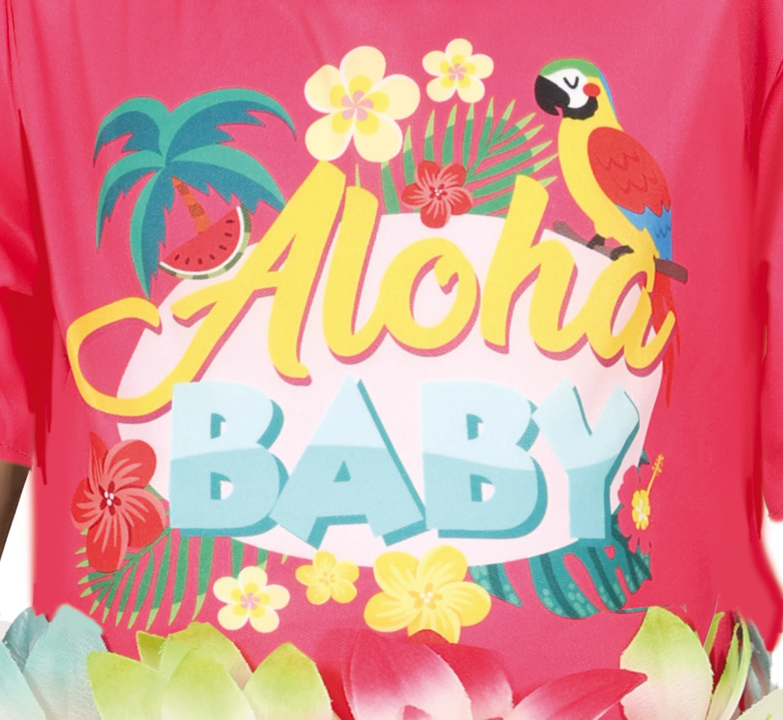 Disfraz Hawai Aloha Tropical para Niña - Image 2