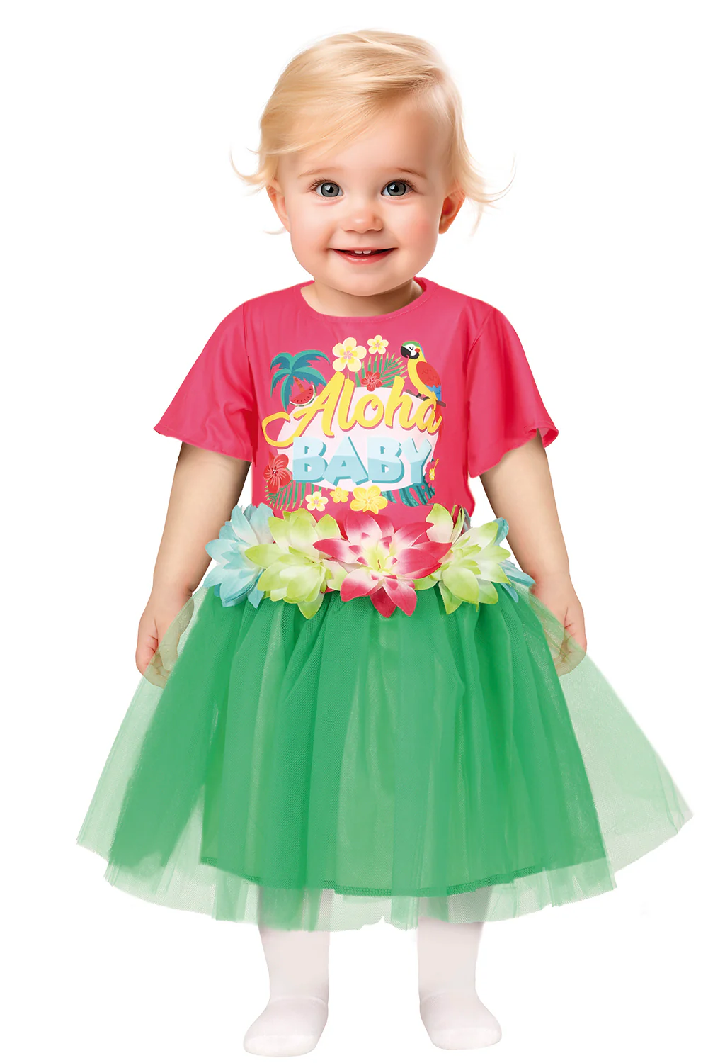 Disfraz Hawai Aloha Tropical para Niña - Image 3