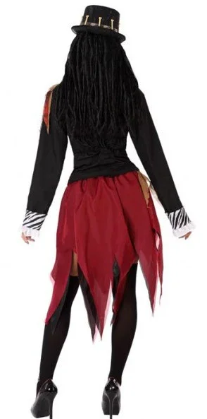 Disfraz de Hechicera Vudú para Mujer - Image 2