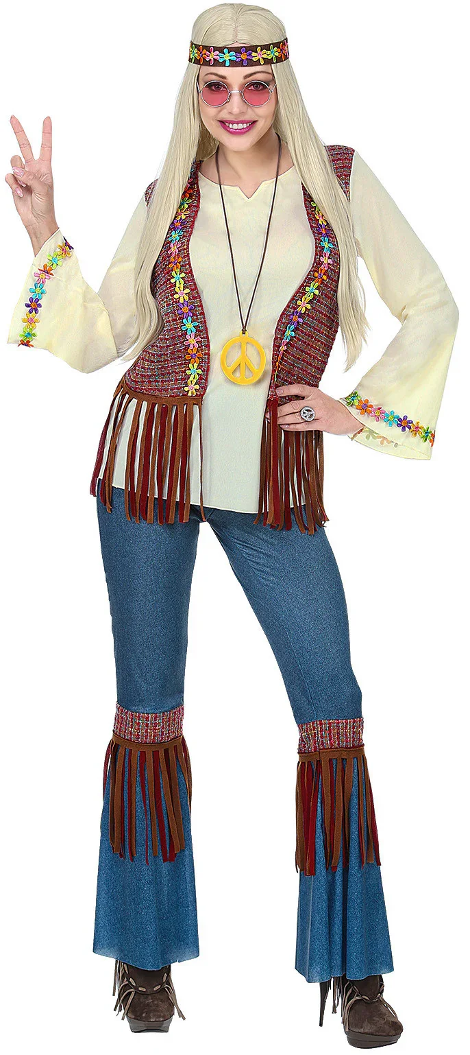 Disfraz de Hippie Años 60 para Mujer - Image 2
