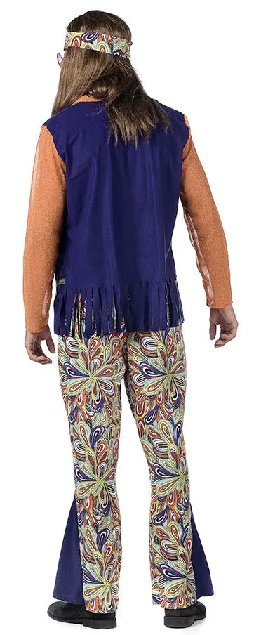 Disfraz de Hippie Psicodélico Premium para Hombre - Image 2