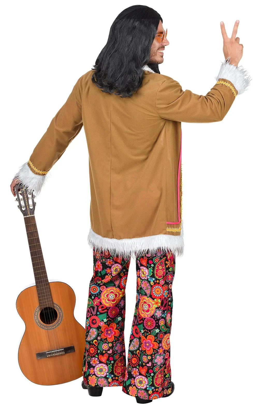 Disfraz de Hippie Woodstock para Hombre - Image 2