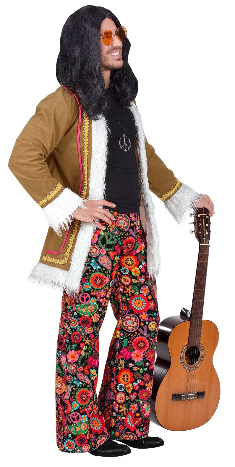 Disfraz de Hippie Woodstock para Hombre - Image 3