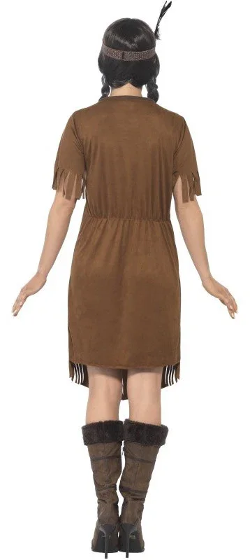 Disfraz de India Nativa Marrón para Mujer - Image 2