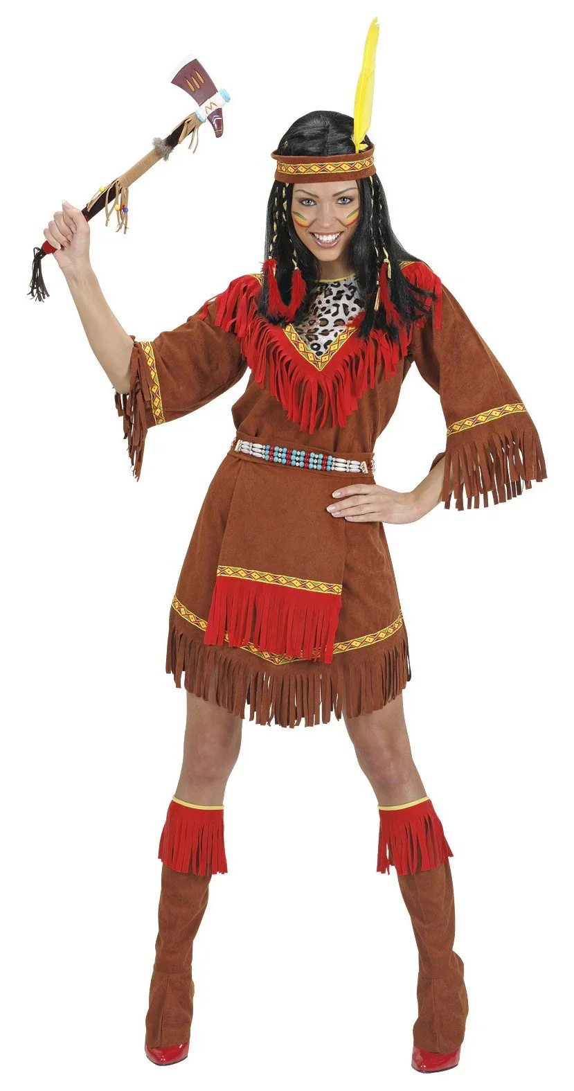 Disfraz de India Piel Roja para Mujer