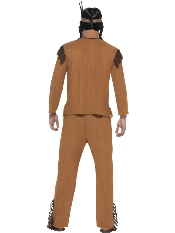 Disfraz de Indio Marrón Claro para Hombre - Image 3