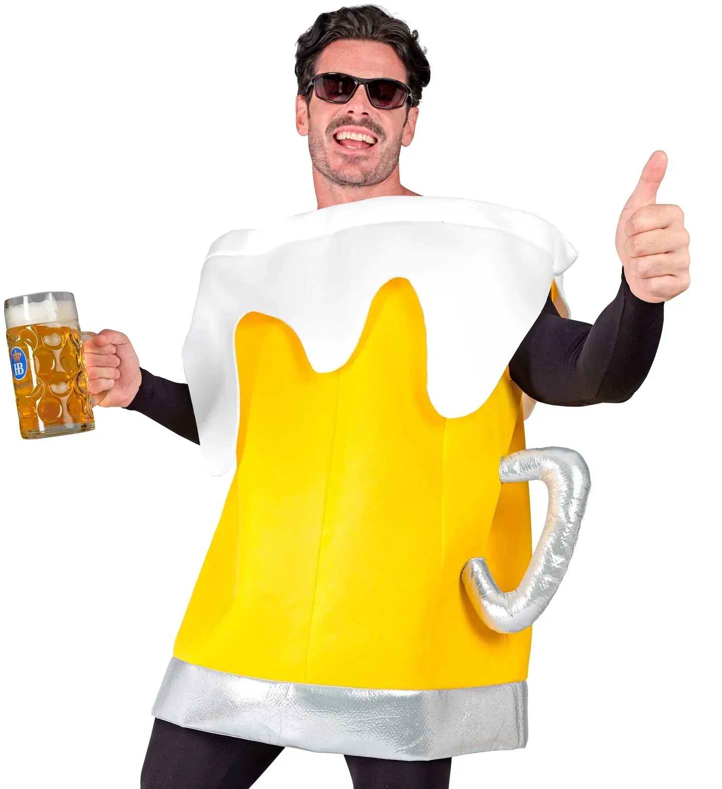 Disfraz de Jarra de Cerveza Rubia para Adulto - Image 3