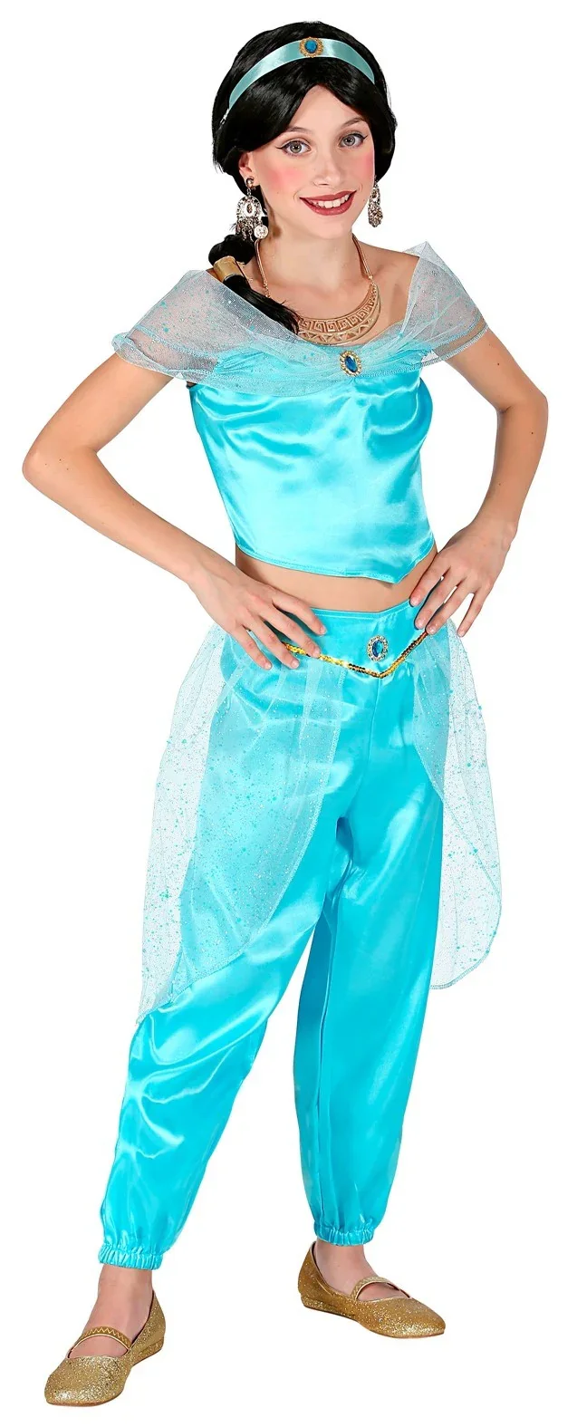 Disfraz de Jasmine de Aladdín para Niña - Image 3