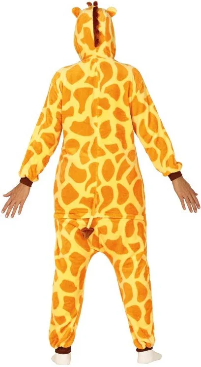 Disfraz de Jirafa Pijama de Peluche para Adulto - Image 2