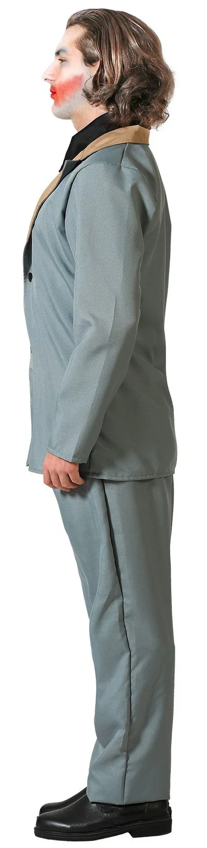 Disfraz de Joker Gris para Hombre - Image 2