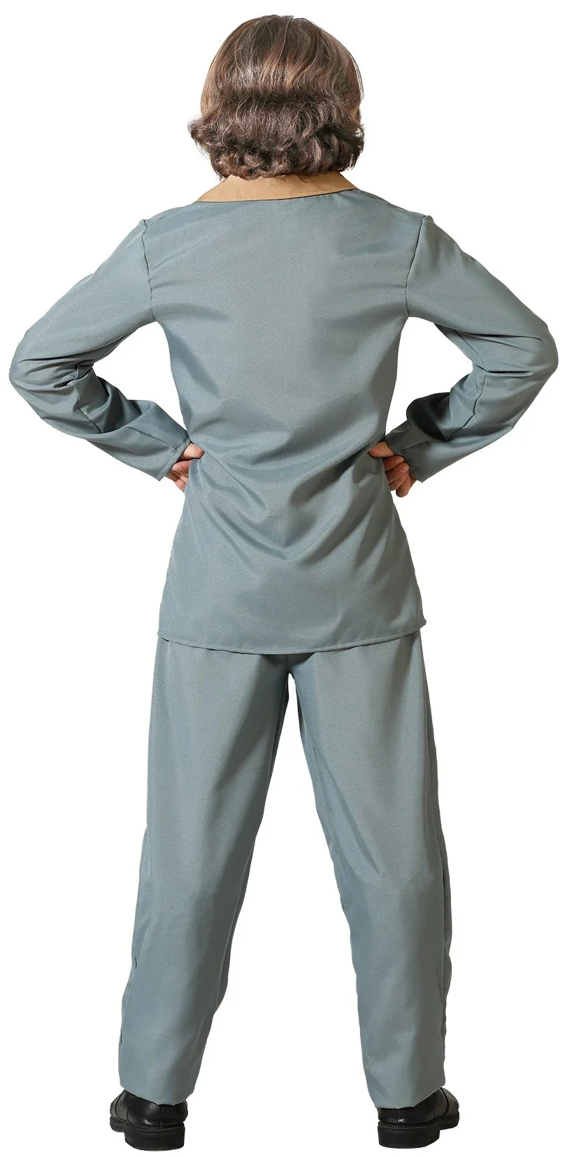 Disfraz de Joker Gris para Hombre - Image 3