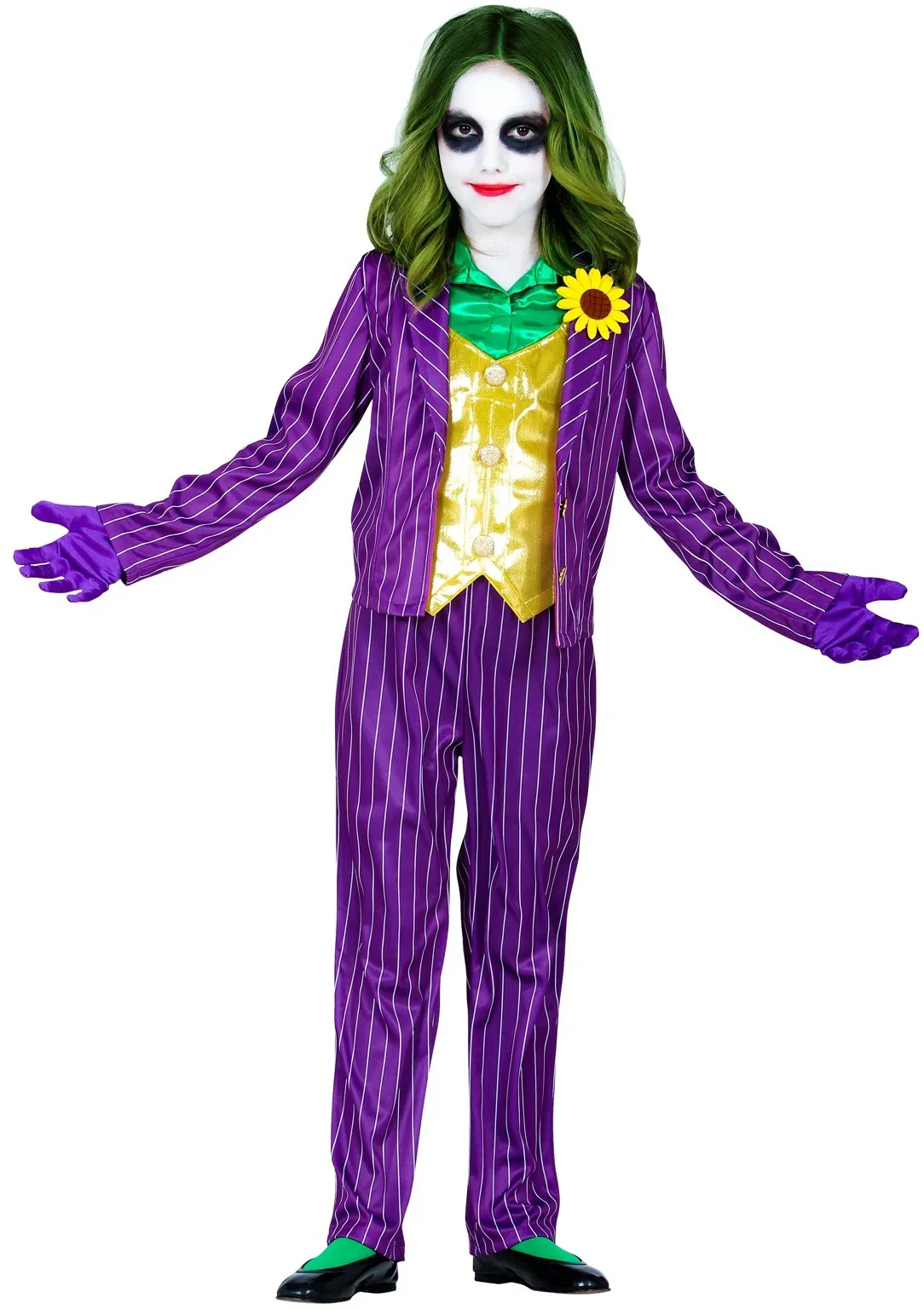 Disfraz de Joker Loca para Niña - Image 2