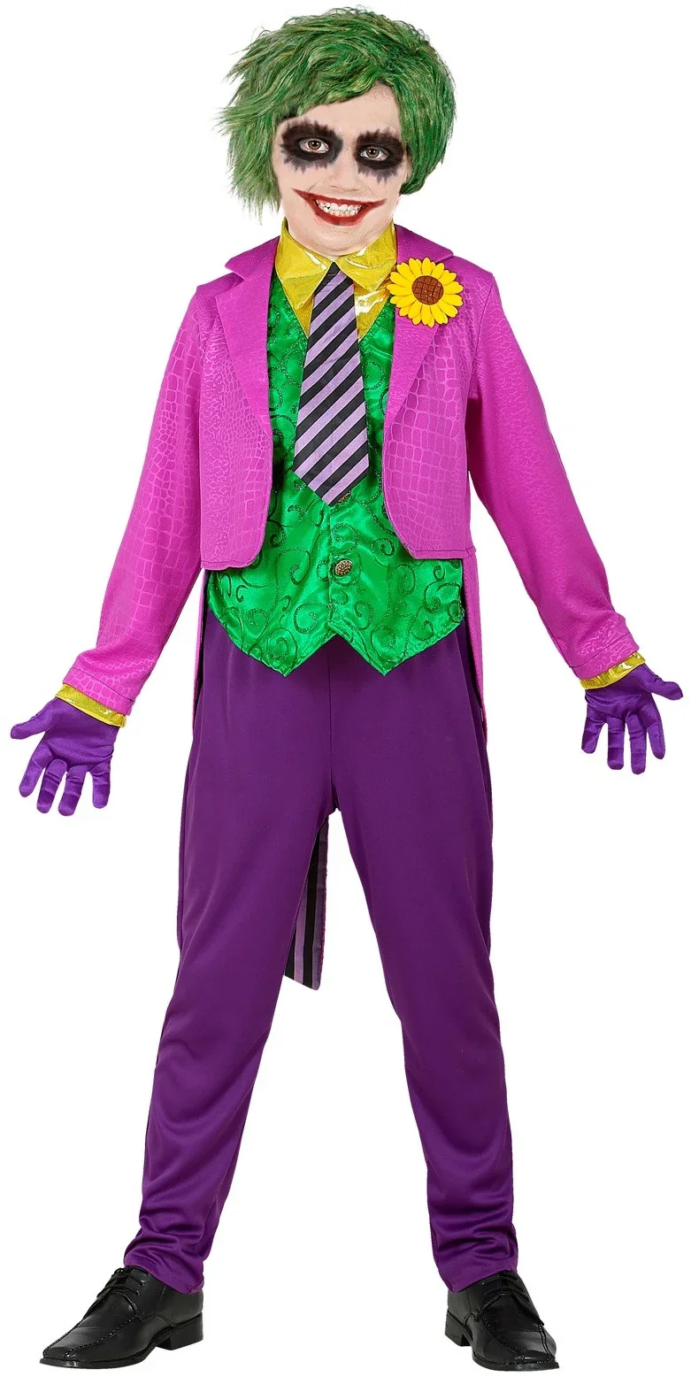 Disfraz de Joker Loco para Niño - Image 4