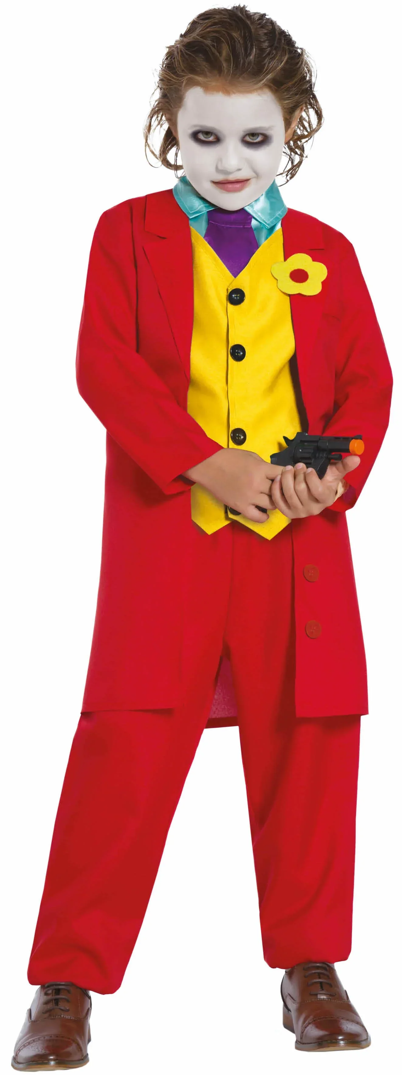 Disfraz de Joker Rojo para Niño - Image 3