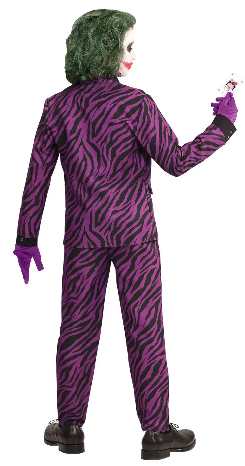 Disfraz de Joker Aterrador con Traje de Cebra para Niño - Image 2