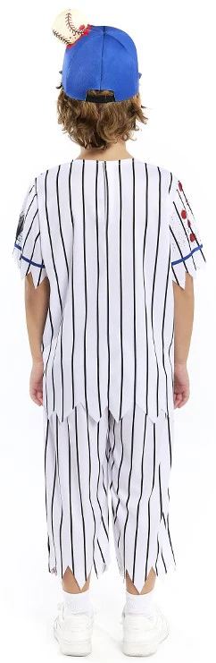 Disfraz de Jugador de Béisbol Zombie para Niño - Image 2