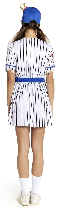 Disfraz de Jugadora de Béisbol Zombie para Mujer - Image 2