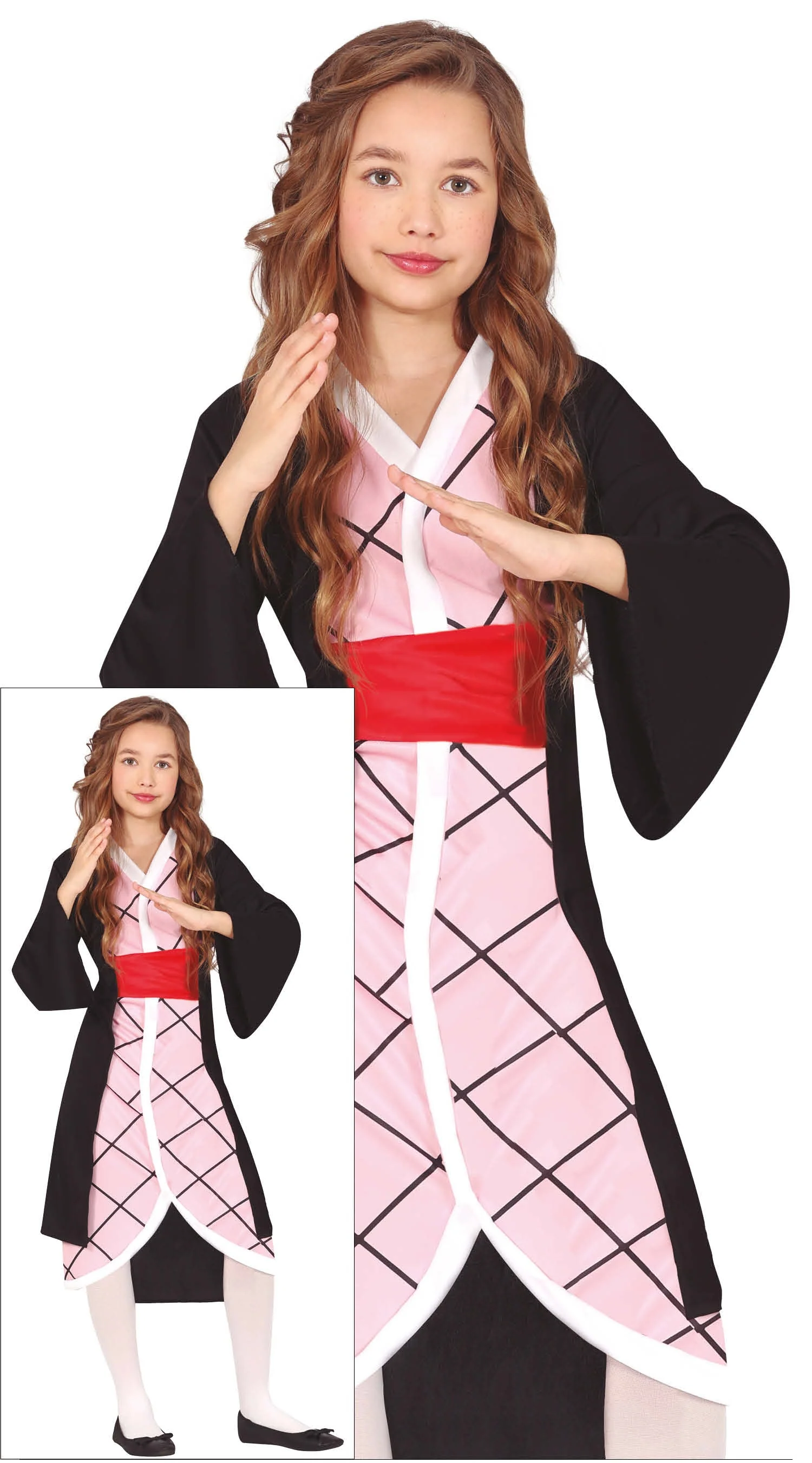Disfraz de Kimono de Lucha para Niña
