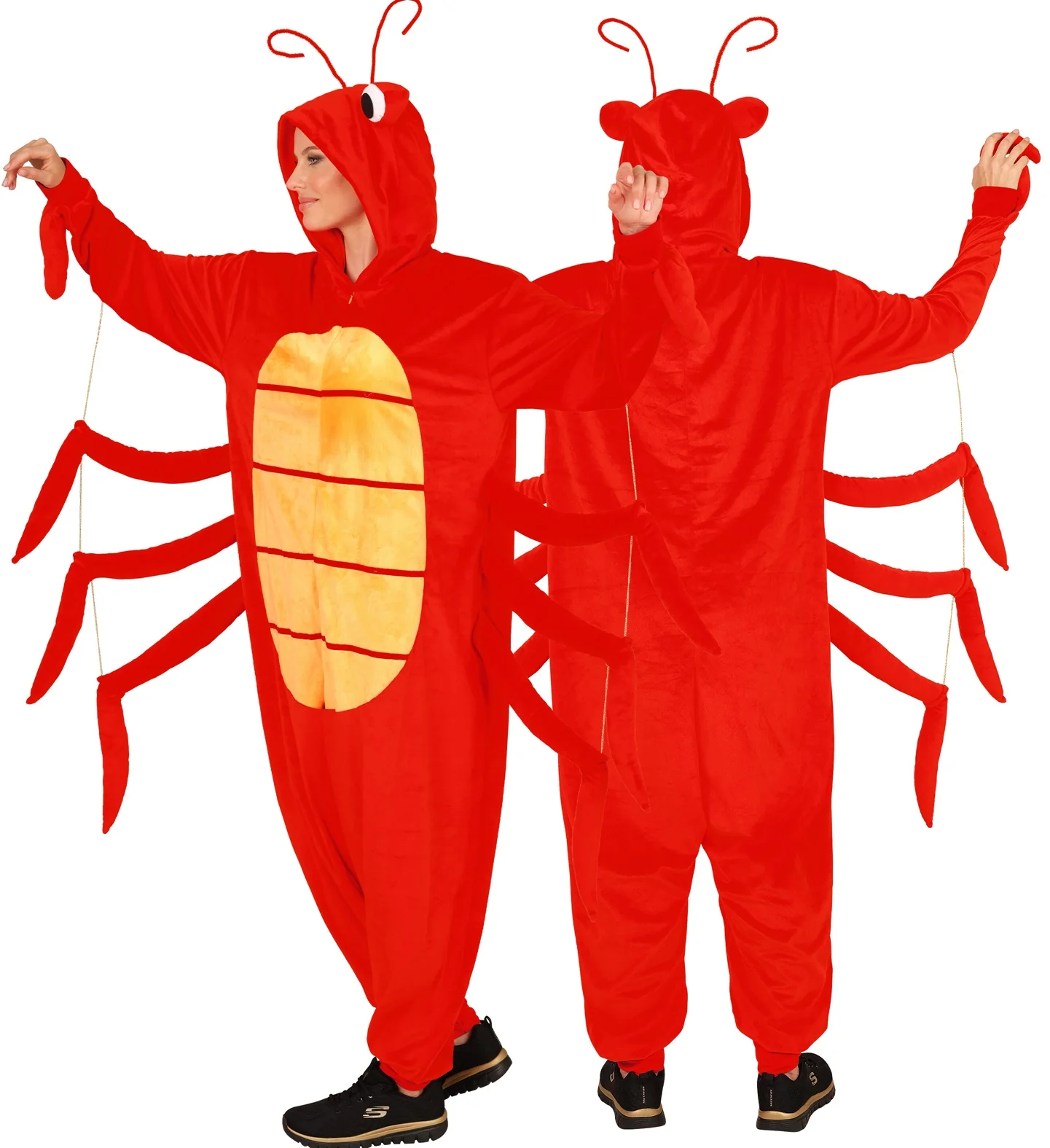 Disfraz de Langosta Marina Pijama para Adulto - Image 3