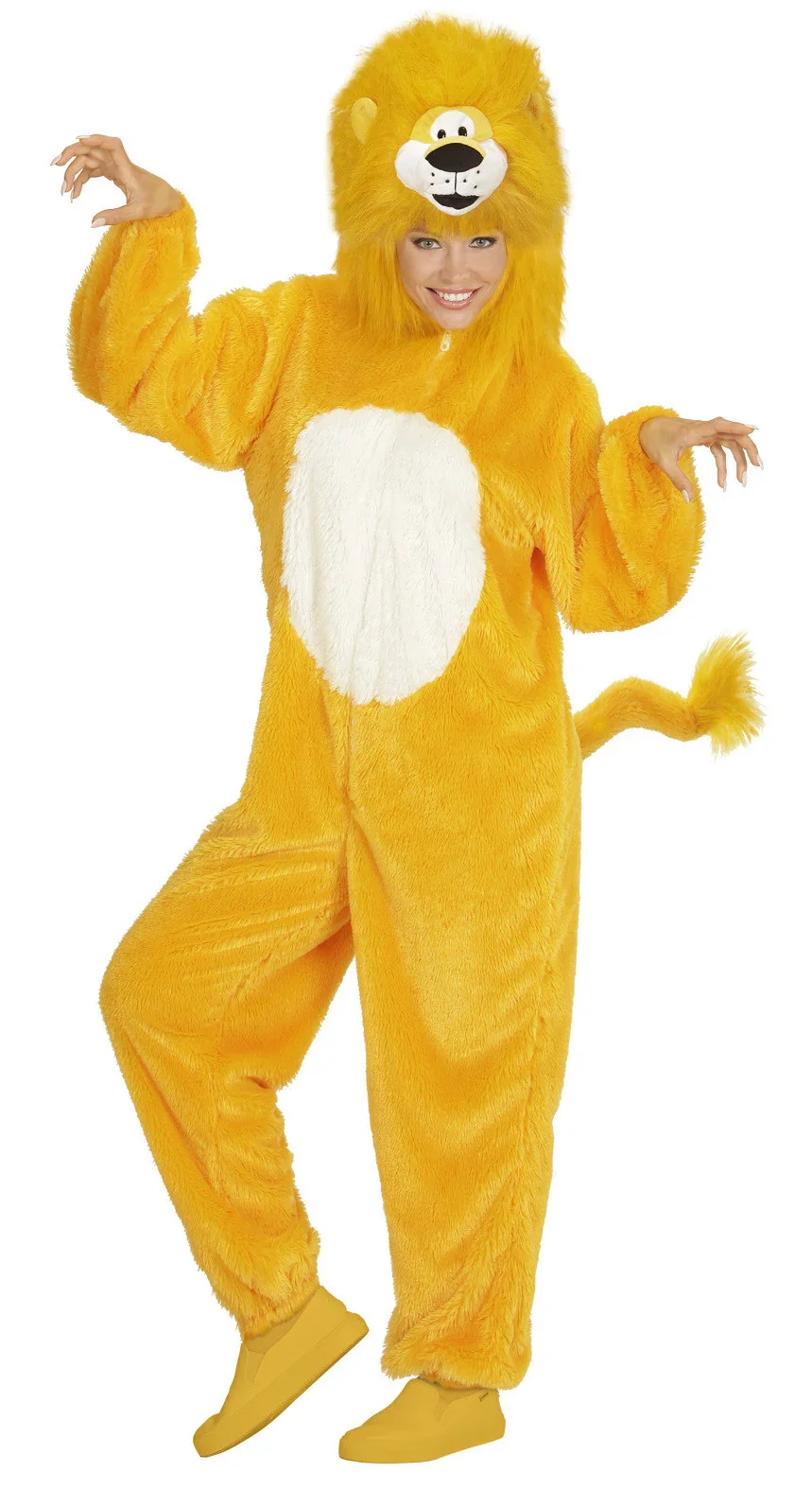 Disfraz de León Amarillo para Adulto - Image 2