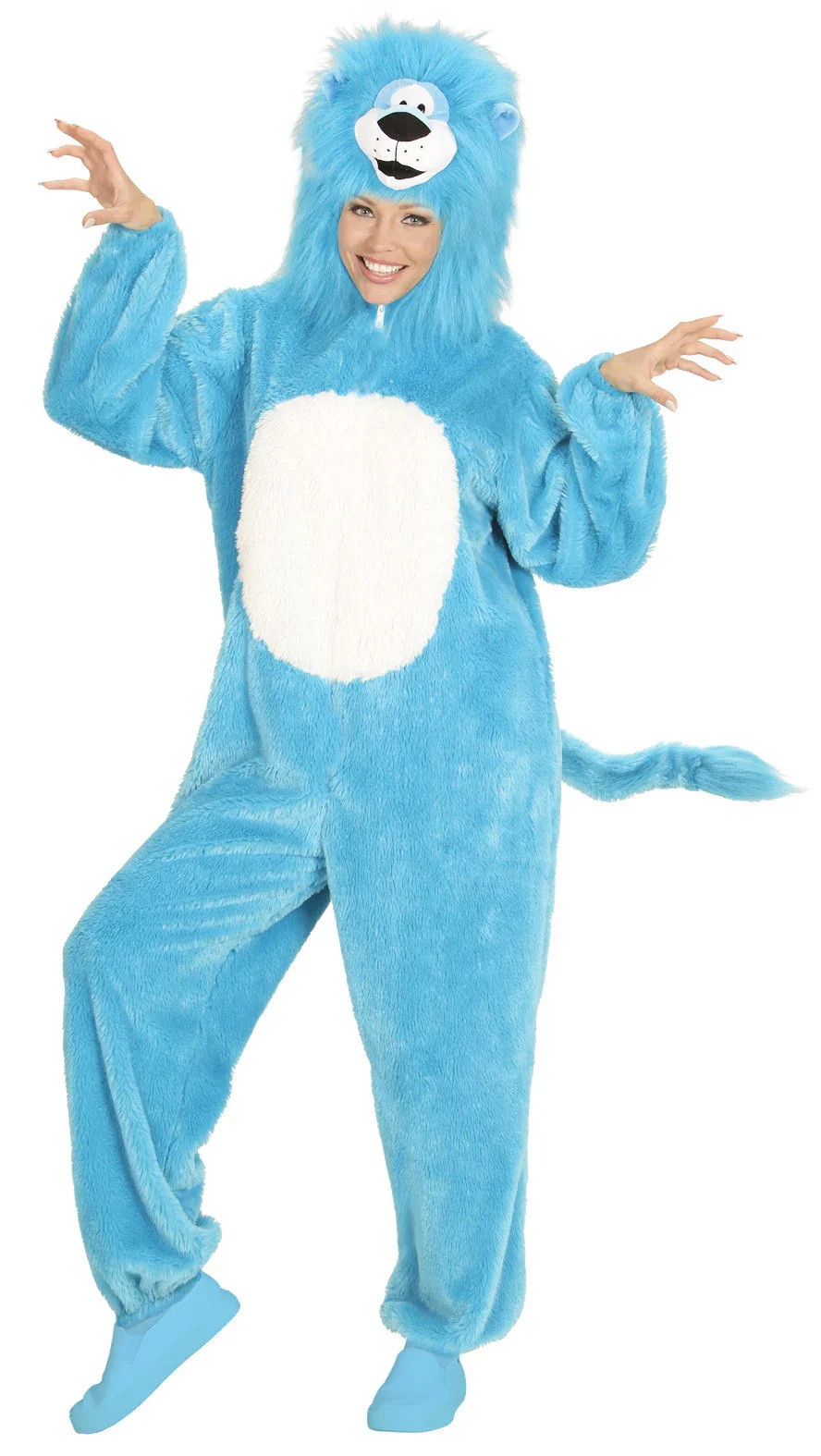 Disfraz de León Azul para Adulto - Image 2