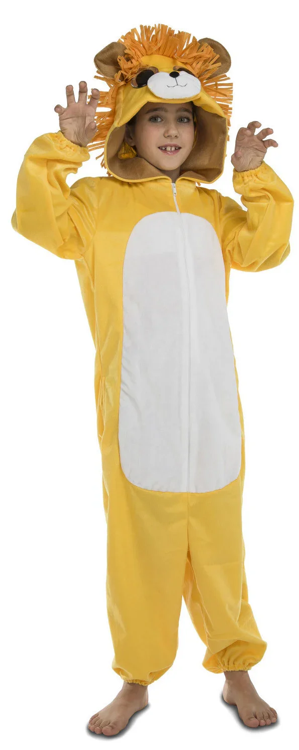 Disfraz de León Ojazos Pijama para Niños - Image 2