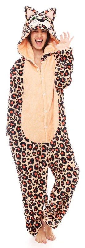 Disfraz de Leopardo con Capucha para Adulto - Image 3