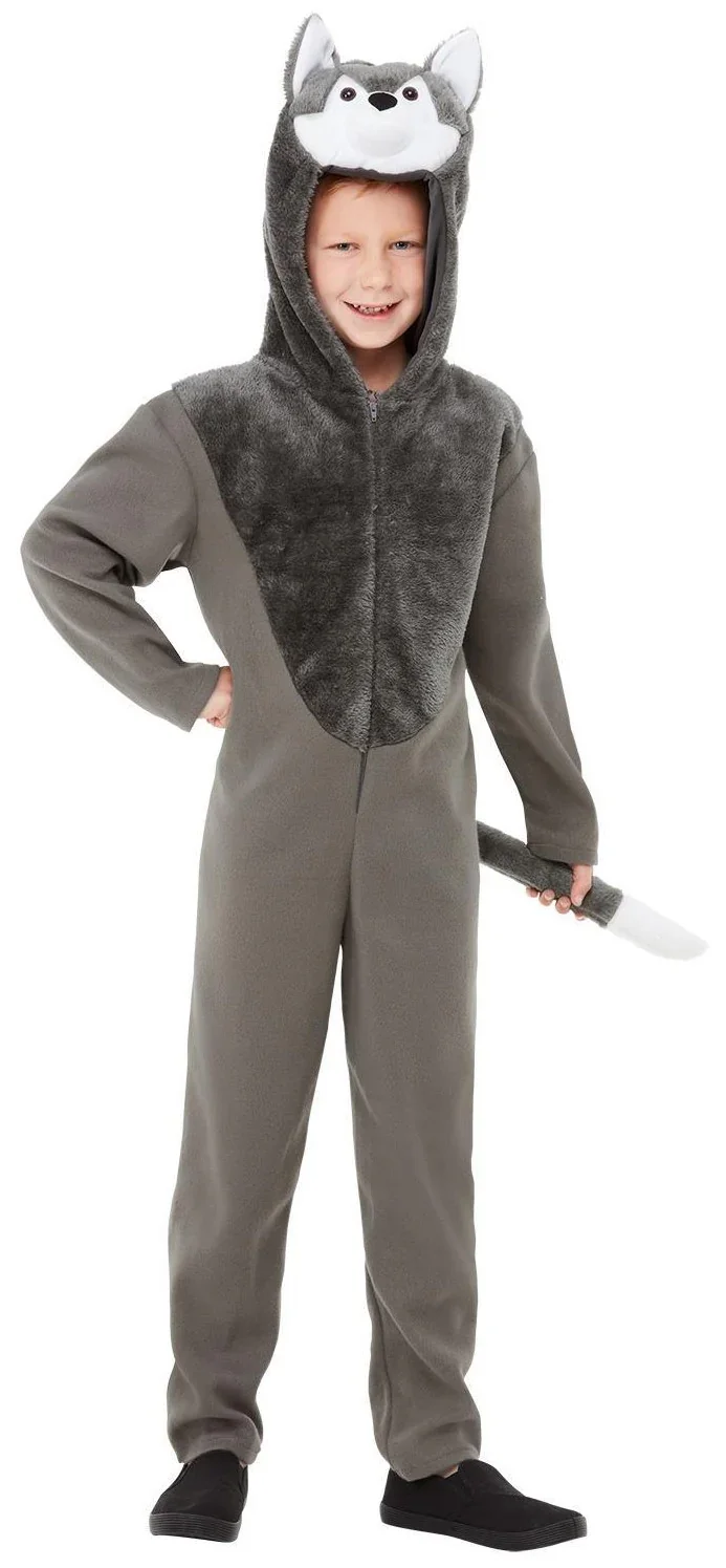 Disfraz de Lobo Gris para Niño - Image 2