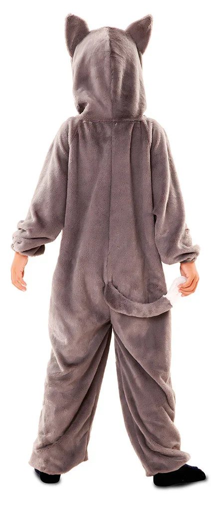 Disfraz de Lobo Gris de Peluche Infantil - Image 2