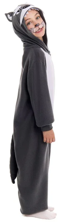 Disfraz de Lobo Hambriento Gris Infantil - Image 3