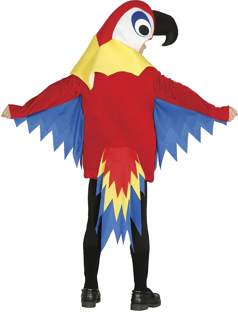 Disfraz de Loro Multicolor Infantil - Image 2