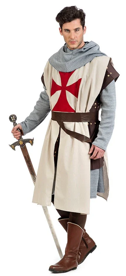 Disfraz de Maestre Templario Medieval para Hombre - Image 3
