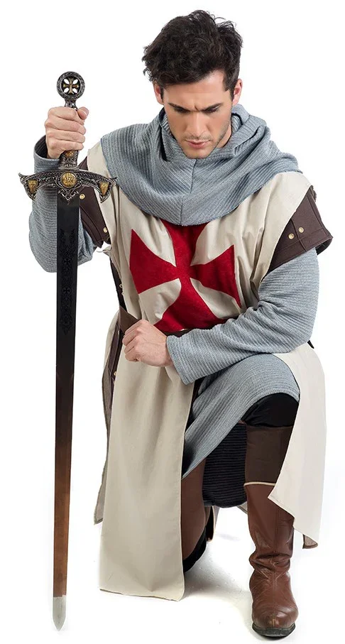 Disfraz de Maestre Templario Medieval para Hombre - Image 4