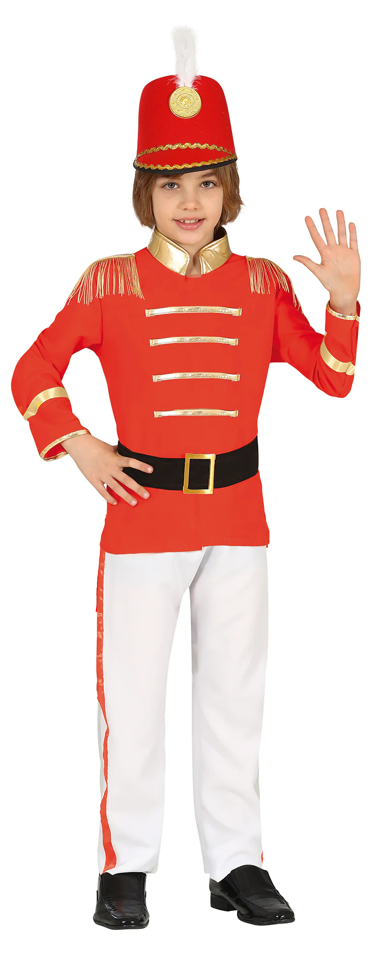 Disfraz de Majorette Rojo para Niño - Image 6