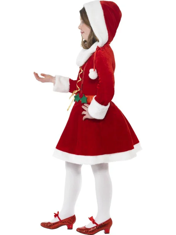 Disfraz de Mamá Noel Elegante para Niña - Image 3