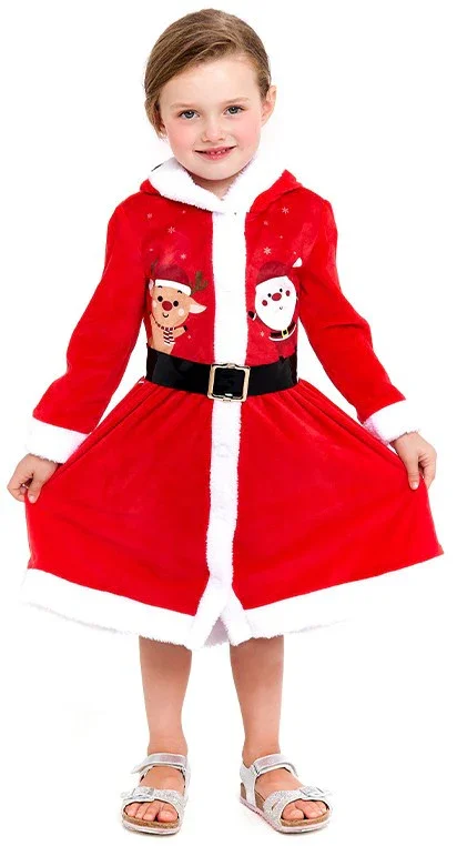 Disfraz de Mamá Noel Infantil - Image 3