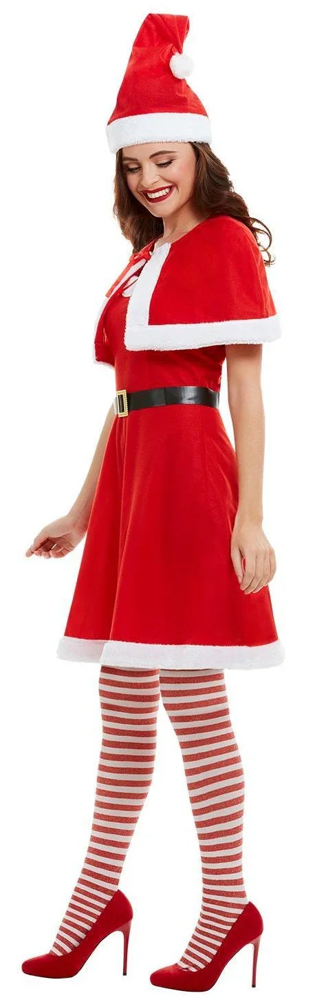 Disfraz de Mamá Noel con Vestido y Capa para Mujer - Image 4
